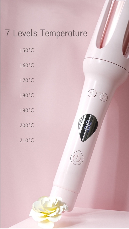 Ferro de curling de 1,25 polegadas com tecnologia anti-frizz