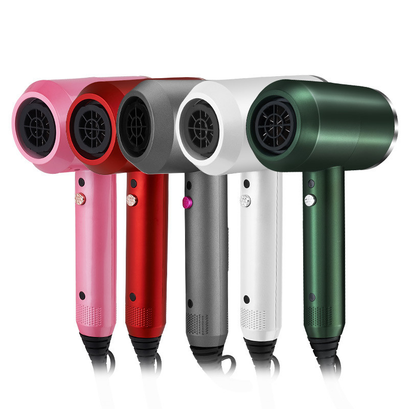 Secador de cabelo elétrico de 1500 watts com 3 acessórios multifuncionais para um penteado perfeito e suave