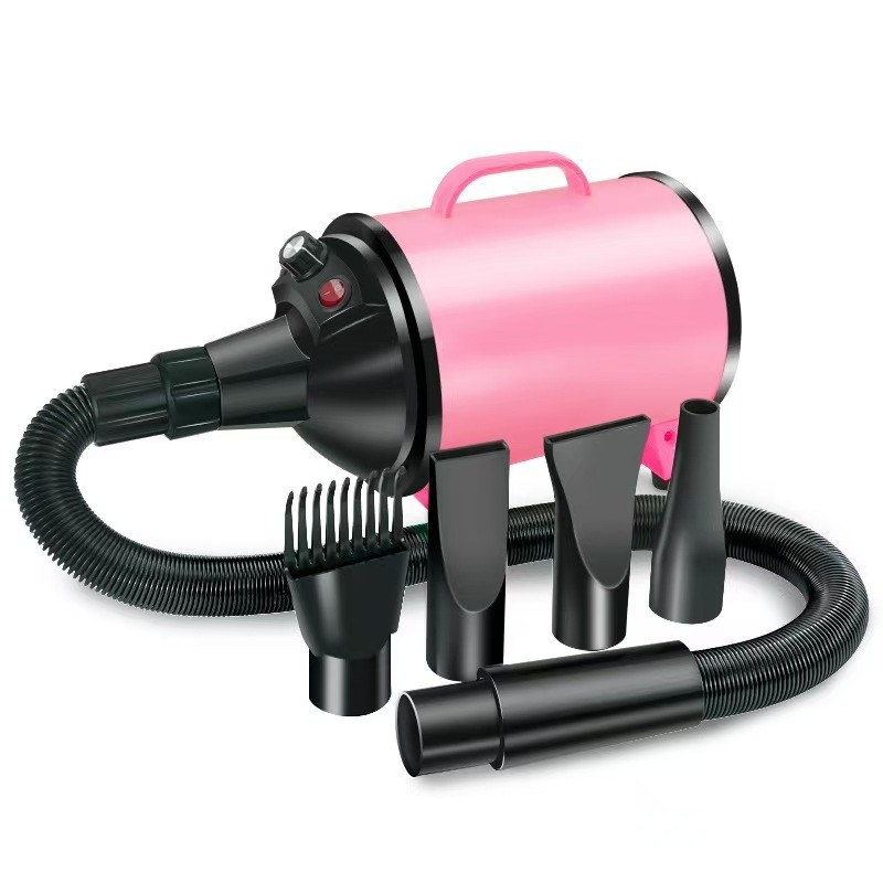 Secador de cabelo de animais de estimação de secagem rápida 4 em 1 Secador de cabelo silencioso profissional para cães gatos leve portátil
