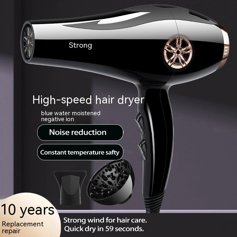 Máquina de secar cabelo profissional de iões negativos para salões de beleza com luz azul