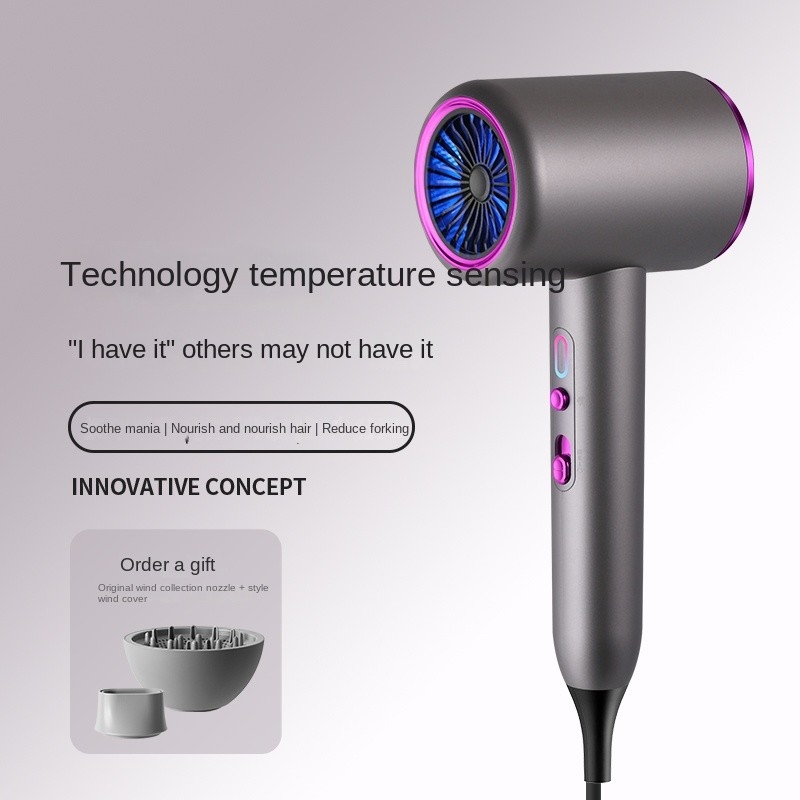 Alta Potência 2400W Íon Negativo Secador de Cabelos Blowo Salon Blowo Secador de Cabelos Vento Quente e Frio Secador de Cabelos Volumizador