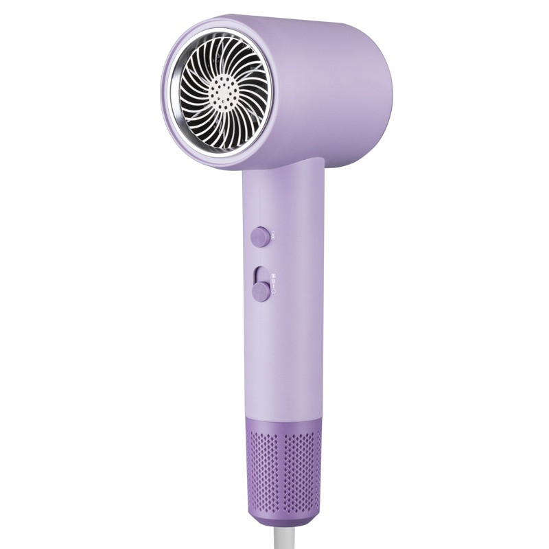 2000W Roxo Alta Velocidade Raio Azul Íon Negativo Revair Secador de cabelo Temperatura ajustável para uso doméstico